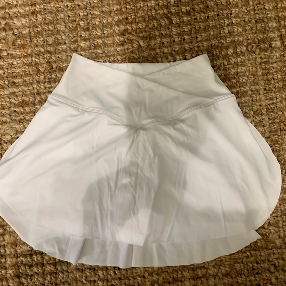 Halara White Tennis Skirts, sizes small and medium - Picture 2 of 5